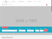 Tablet Screenshot of lalumitravels.com